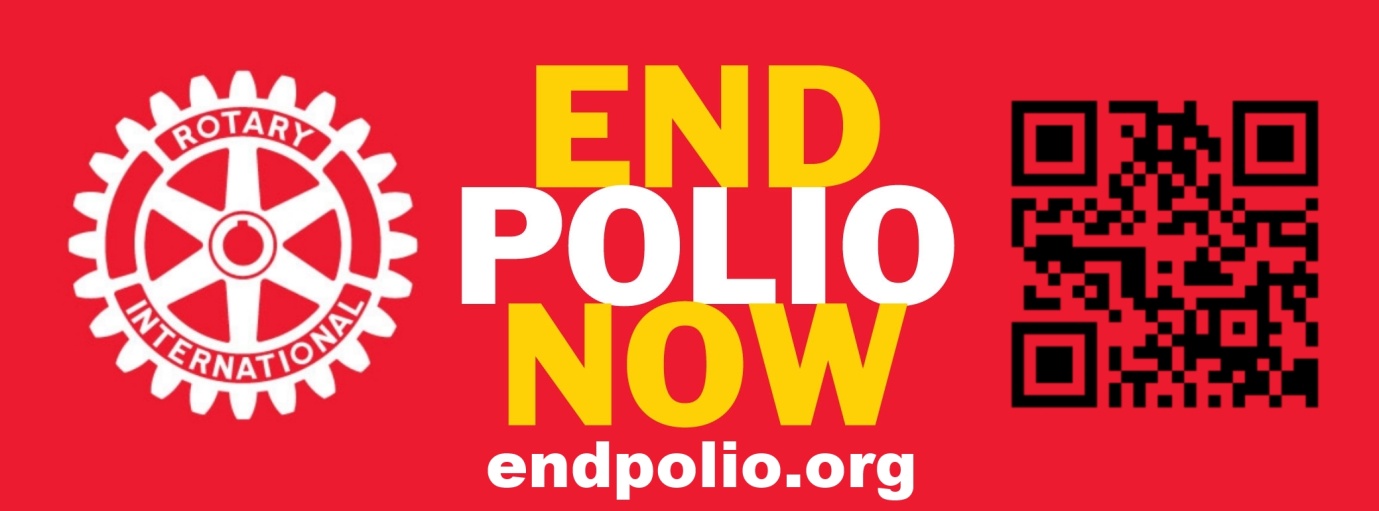 end polio now car sticker